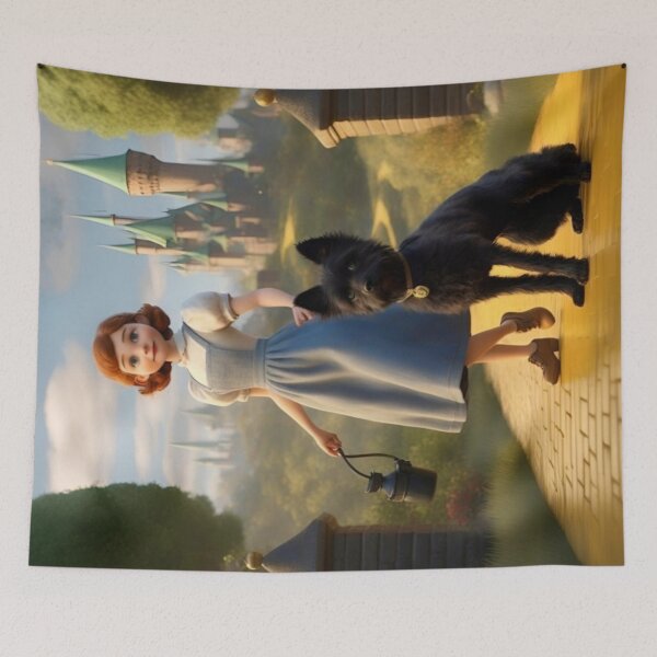 Item preview, Dorothy and Toto arrive in Oz. designed and sold by jamiestarr.