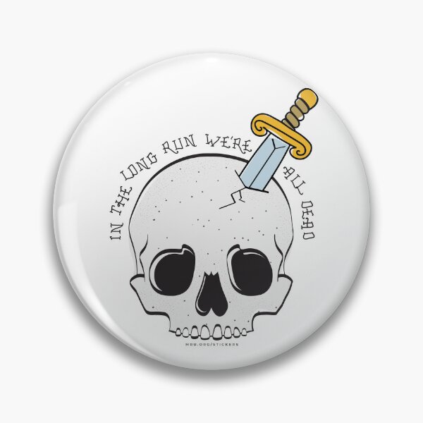 Item preview, MRU Long Run Skull designed and sold by Marginal Revolution University.