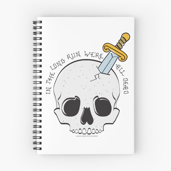 Item preview, MRU Long Run Skull designed and sold by Marginal Revolution University.