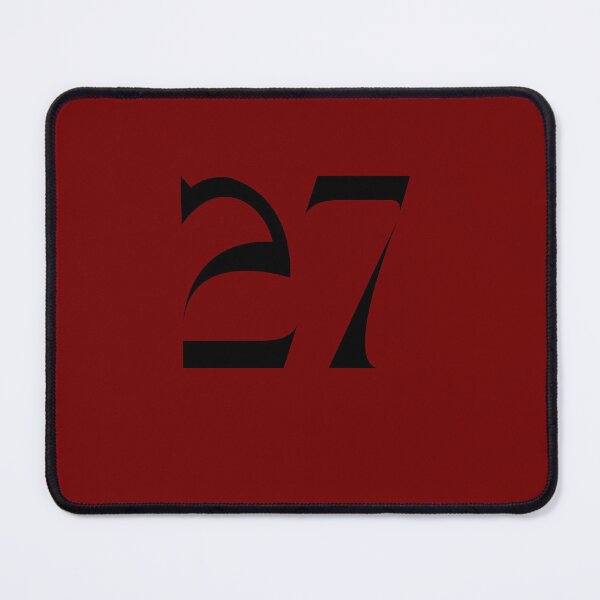Item preview, 27, twenty-seven, black, quake designed and sold by Numbers-Art.
