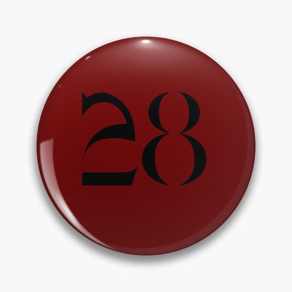 Item preview, 28, twenty-eight, black, quake designed and sold by Numbers-Art.