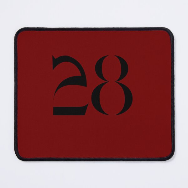 Item preview, 28, twenty-eight, black, quake designed and sold by Numbers-Art.
