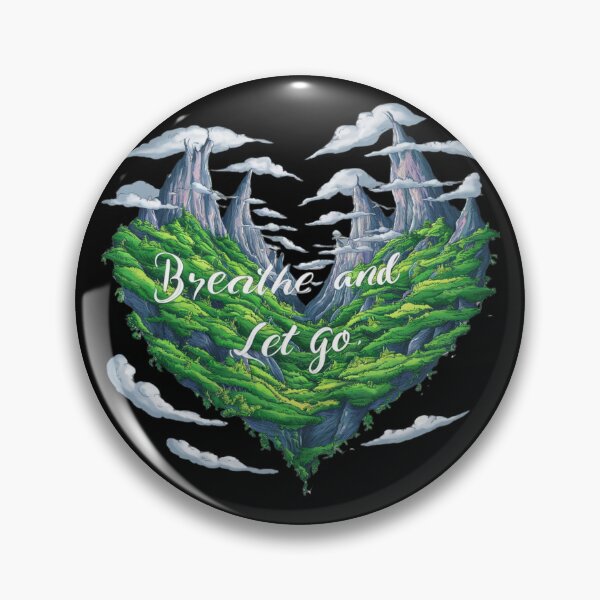 Item preview, Daily Mantra Breathe and Let It Go designed and sold by Flying Alligator.