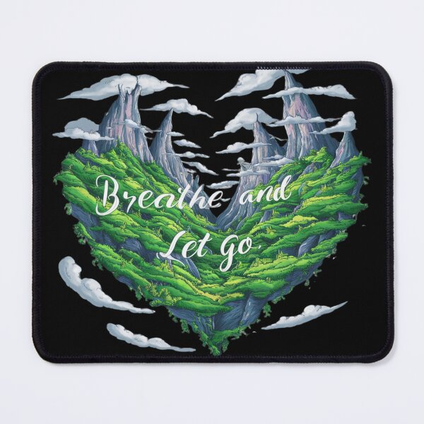 Item preview, Daily Mantra Breathe and Let It Go designed and sold by Flying Alligator.