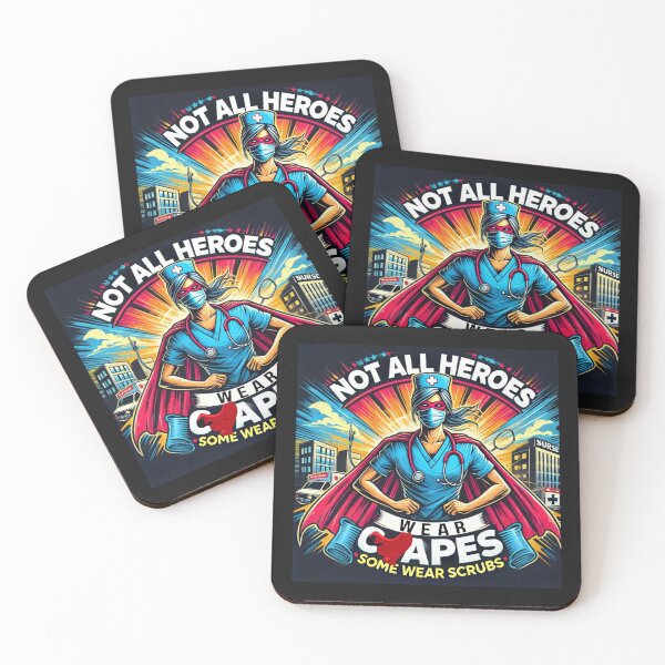 Item preview, Not all Heroes Wear Capes T-Shirt designed and sold by BECCdesigns.