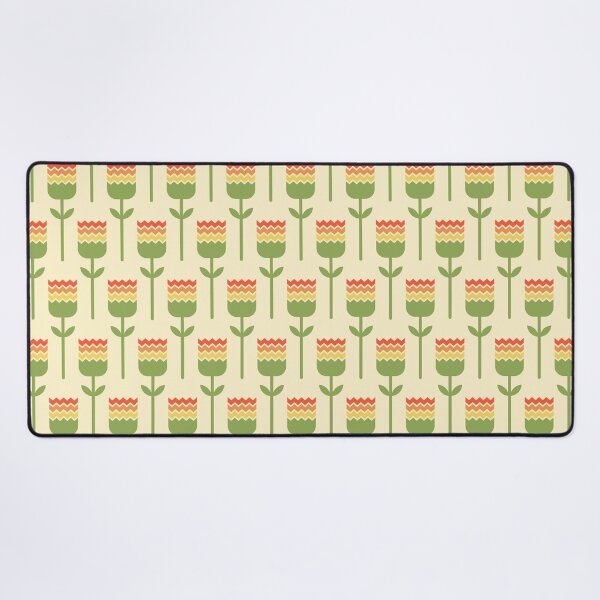 Item preview, Retro Tulips Pattern designed and sold by SJ-Merch.