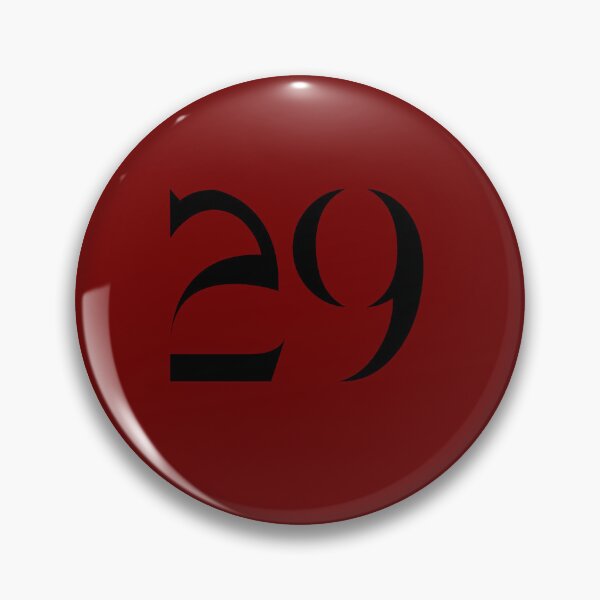 Item preview, 29, twenty-nine, black, quake designed and sold by Numbers-Art.
