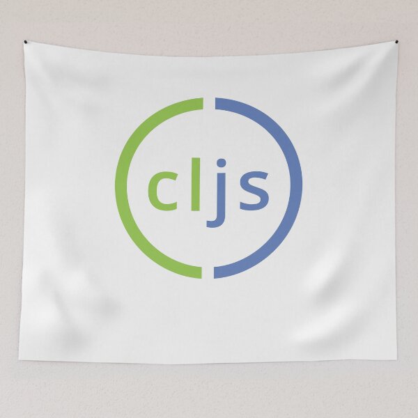 Item preview, Clojure ClojureScript Language Logo T-Shirt designed and sold by Rainwater Merch.