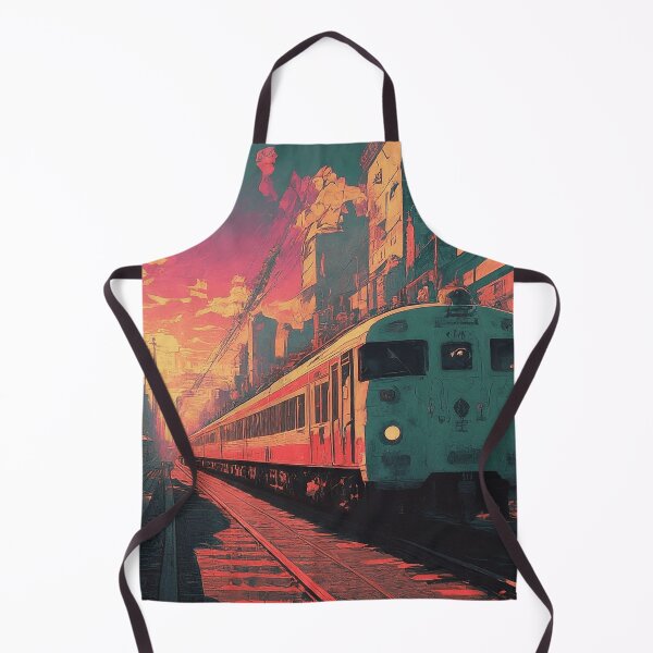 Item preview, Retro Rail Sunset Edition Artwork designed and sold by PrecisionByAJSM.