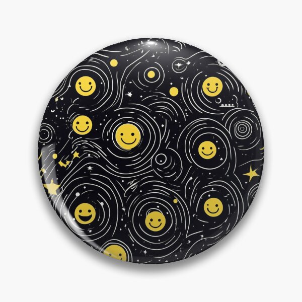 Artikelvorschau, Smiley-Sterne im Weltall entworfen und verkauft von ItoshiiShop.