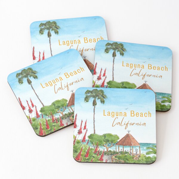Item preview, Laguna Beach California designed and sold by Fun Travel Art.