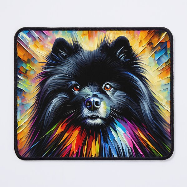 Item preview, Finnish Lapphund Dog Acrylic Print Pet Portrait Pet Lovers designed and sold by Puppy Puzzles Plus.