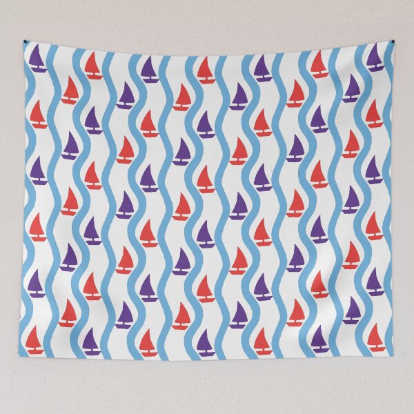 Item preview, Abstract sailboat pattern design . designed and sold by HEMRO.