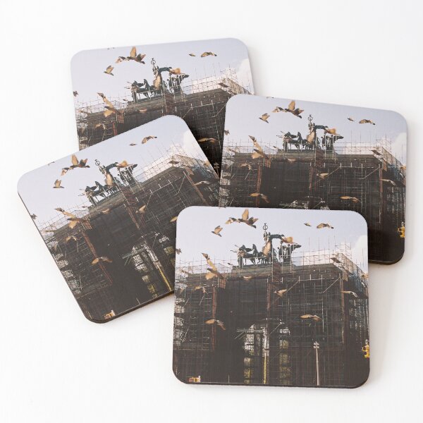 Item preview, pigeons at grand army plaza designed and sold by jerkjerkson.