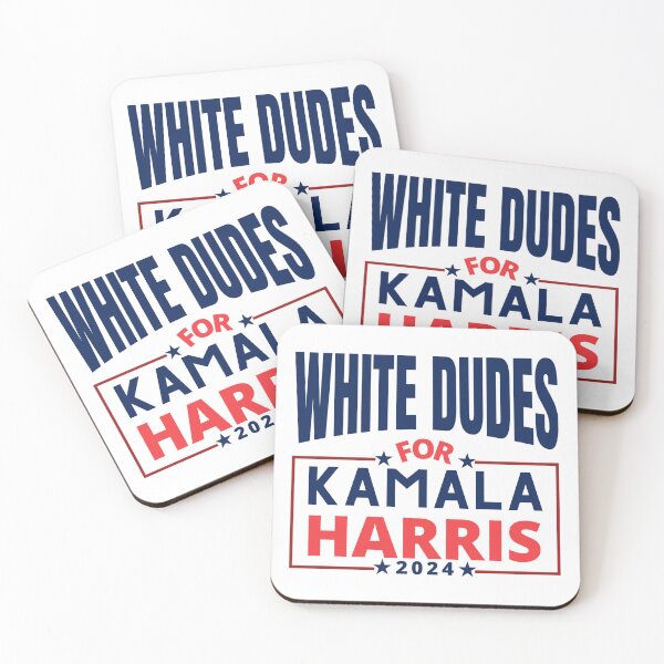 Item preview, White Dudes for Kamala Harris 2024 designed and sold by Tiffany Roy.