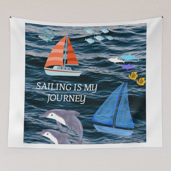 Item preview, Sailing is my journey designed and sold by AWADHESH  CHAURASIA.
