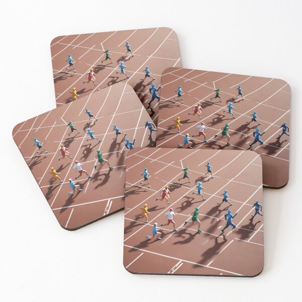 Item preview, Origami Art - Chasing Gold: Athletes on the Olympic Track designed and sold by ArtfulFolds.