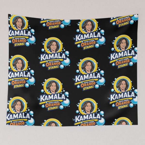 Item preview, Kamala Harris 2024 Removes Stubborn Orange Stains Detergent designed and sold by GravitiTees.