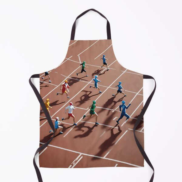 Item preview, Origami Art - Chasing Gold: Athletes on the Olympic Track designed and sold by ArtfulFolds.
