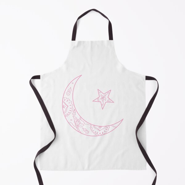 Item preview, pink crescent moon designed and sold by mani's creations.