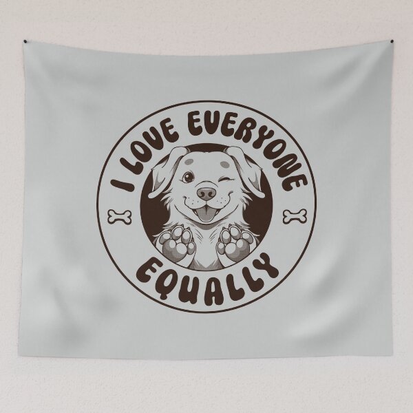 Item preview, I Love Everyone Equally by Tobe Fonseca designed and sold by Tobe Fonseca®.