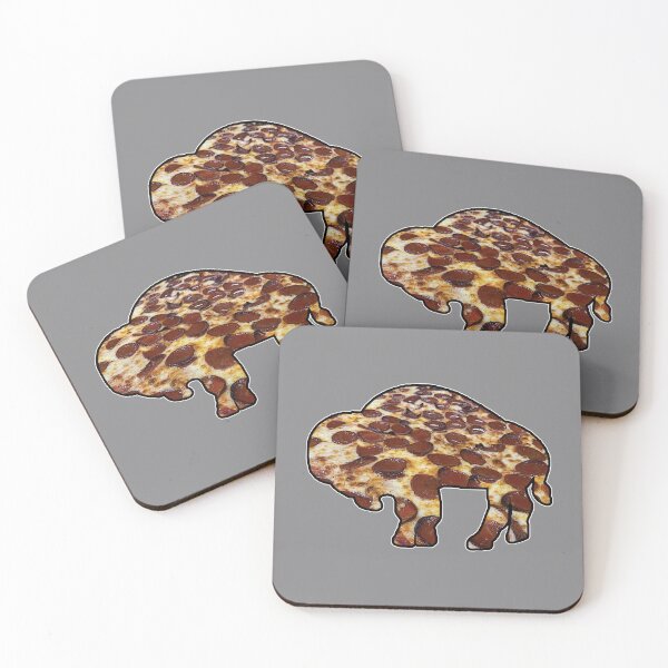 Item preview, Buffalo Pizza Silhouette designed and sold by bamatt30.