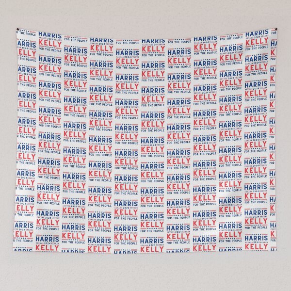 Item preview, Harris Kelly 2024, For the People. designed and sold by Roy & Tiffany.