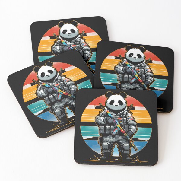 Item preview, Kawaii Panda Soldier designed and sold by TomFrontierArt.