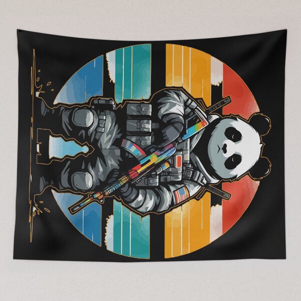 Item preview, Kawaii Panda Soldier designed and sold by TomFrontierArt.