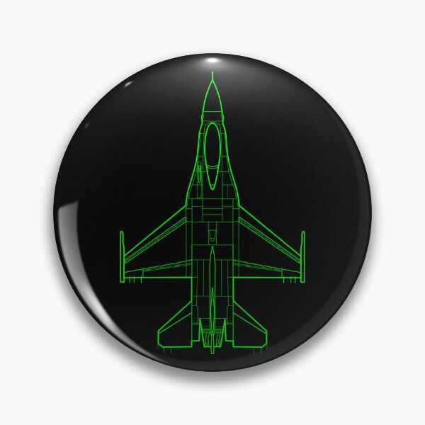 Item preview, Copy of F-16 Viper - Green Lines designed and sold by FighterStyle.