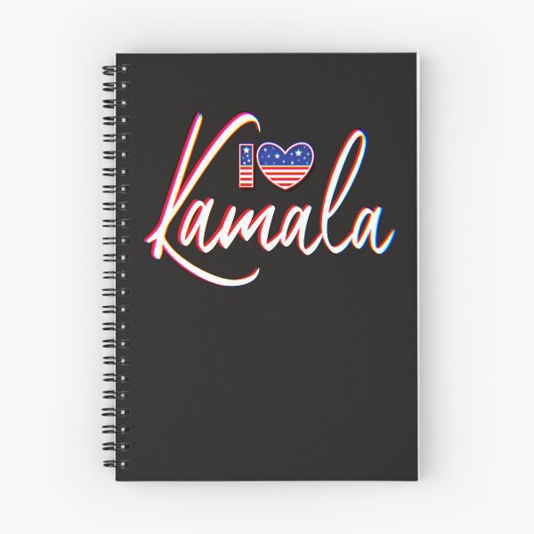 Item preview, I Love Kamala American Pride Flag Red White & Blue Heart Inspiration Graphic  designed and sold by DeziDezigns.