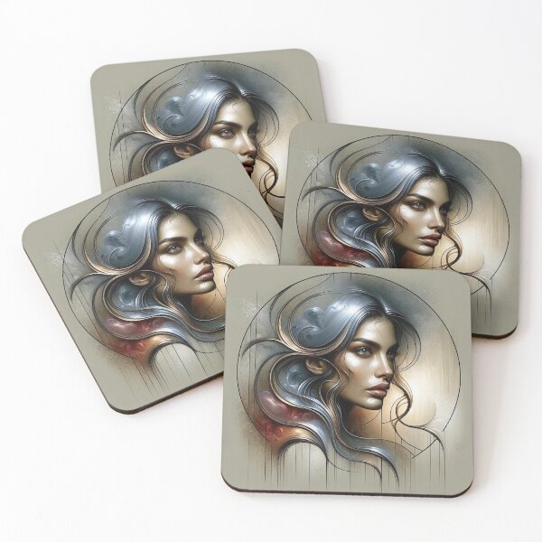 Item preview, Mystical Elegance in Silver, Gold and Twilight designed and sold by Pierre Beaulnes.