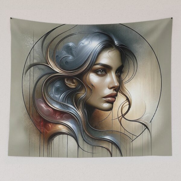 Item preview, Mystical Elegance in Silver, Gold and Twilight designed and sold by Pierre Beaulnes.