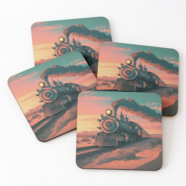 Artikelvorschau, Vintage Rail Sunset Edition Kunstwerk entworfen und verkauft von PrecisionByAJSM.