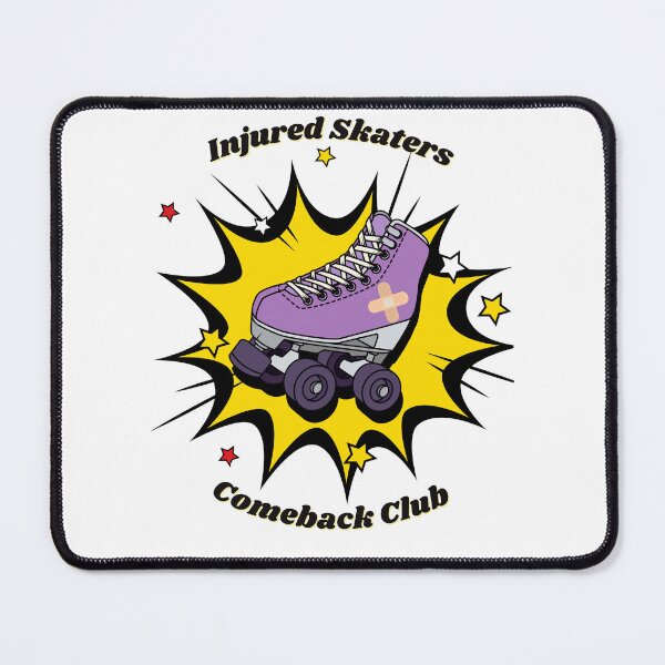 Item preview, Injured Skaters Comeback Club - Dance Skate (Purple) designed and sold by StevieJ78.