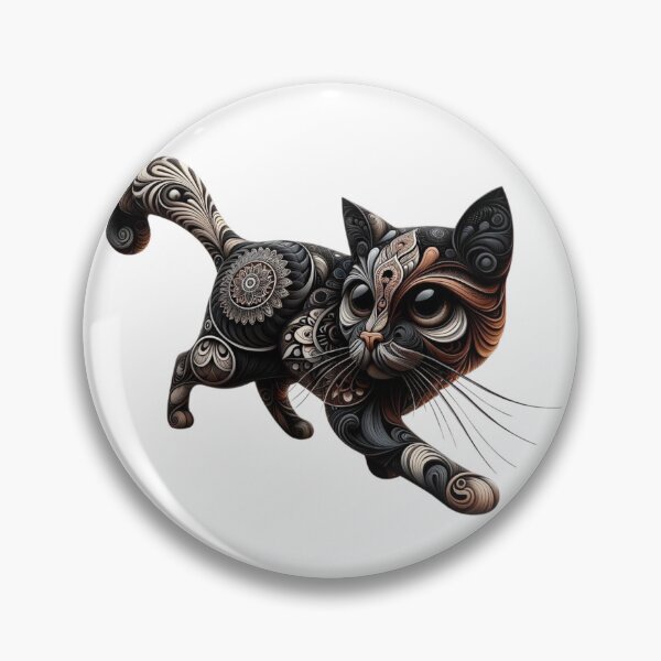 Item preview, elusive cat designed and sold by FusiTink.