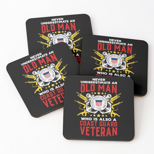 Item preview, Never undrestimate an coat guard veteran designed and sold by Sandra78.