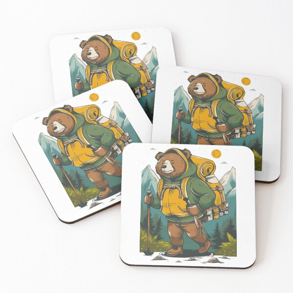 Item preview, Wandering Bear Hiking Outdoor Adventure designed and sold by Wild-Co.