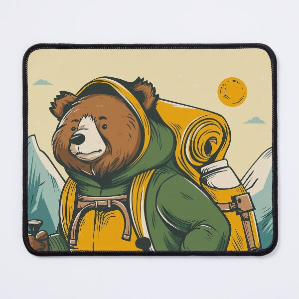 Item preview, Wandering Bear Hiking Outdoor Adventure designed and sold by Wild-Co.