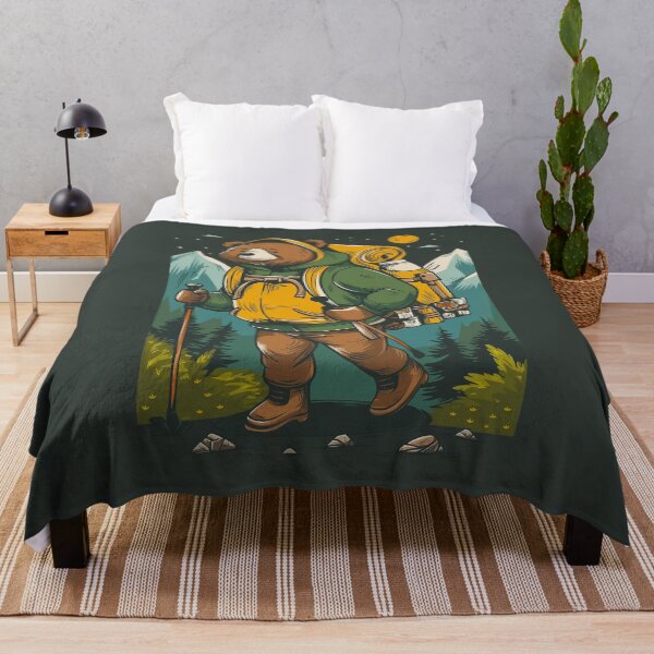 Item preview, Wandering Bear Hiking Outdoor Adventure designed and sold by Wild-Co.