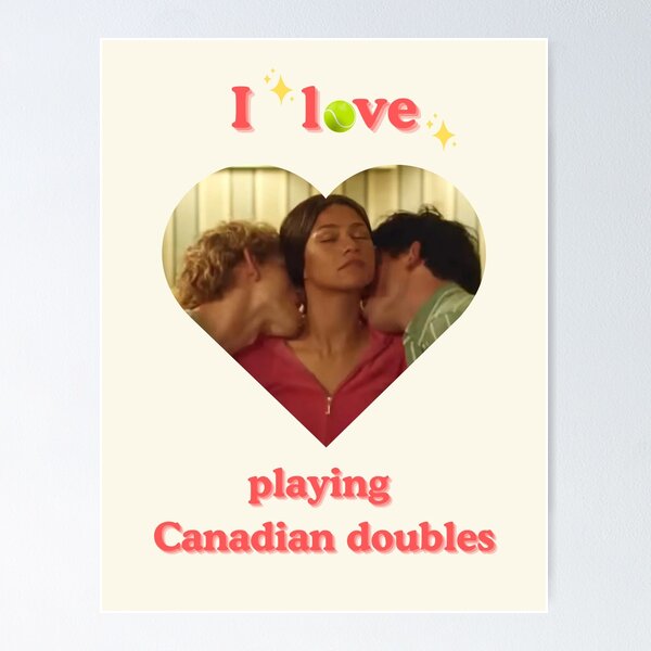 Item preview, Challengers Movie Canadian Doubles designed and sold by UptownGirls.
