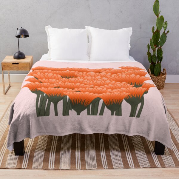 Item preview, Orange flowers designed and sold by Artistkhg.