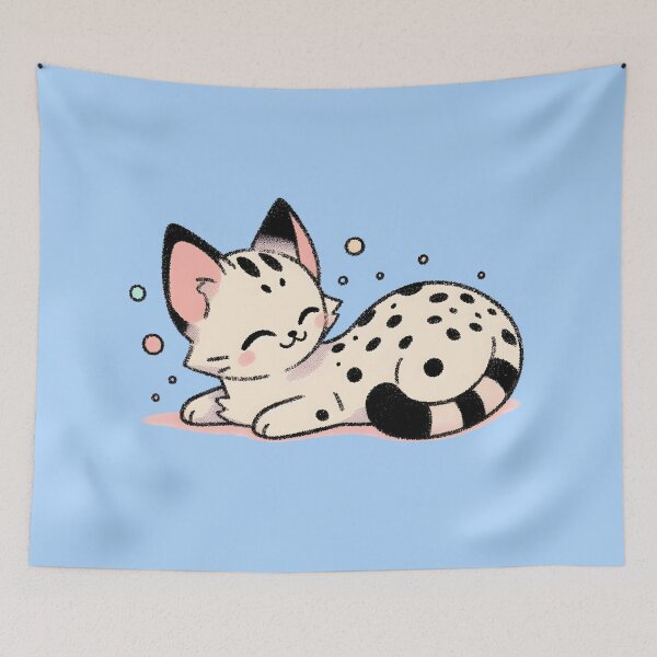 Item preview, Cute savannah cat designed and sold by Anna Halasek.
