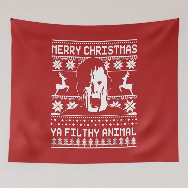 Item preview, Kevin | Home Alone | Merry Christmas Ya Filthy Animal | Merry Christmas designed and sold by W-A-W-A.