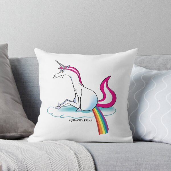 Item preview, Unicorn pooping rainbow designed and sold by claudiasartwork.