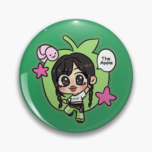 Item preview, Yves | Loop Apple Sticker ! designed and sold by theboredmochi.