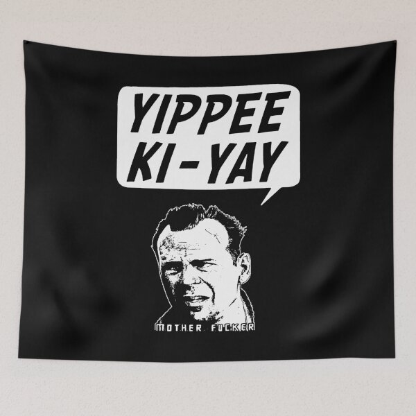 Item preview, Bruce Willis | Yippee Ki-Yay designed and sold by W-A-W-A.