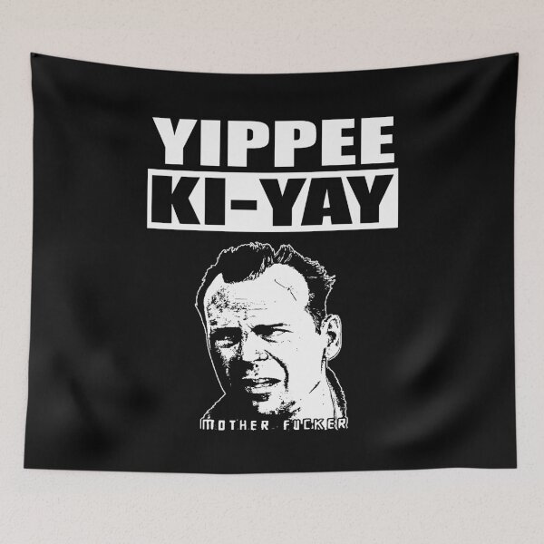 Item preview, Bruce Willis | Yippee Ki-Yay designed and sold by W-A-W-A.