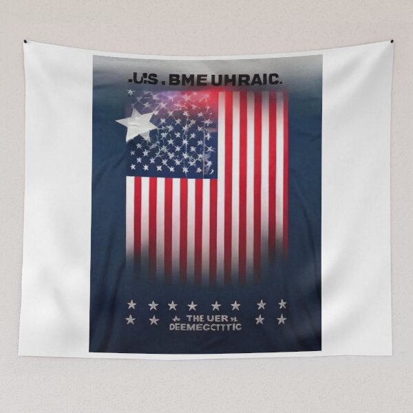Item preview, Patriotic Flag Design with Distinctive Star Pattern designed and sold by merve02shop.