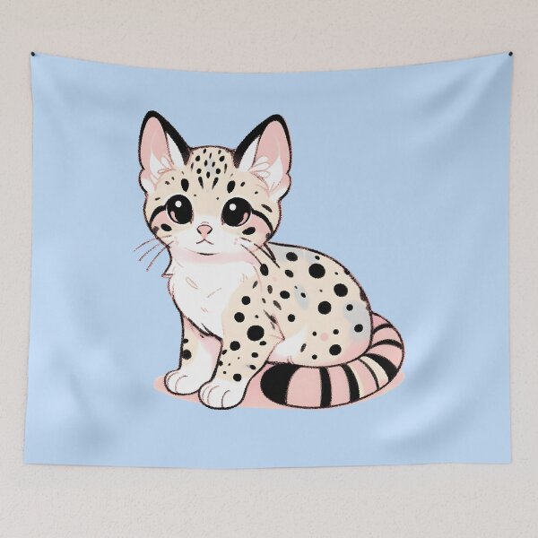 Item preview, Cute savannah cat designed and sold by Anna Halasek.